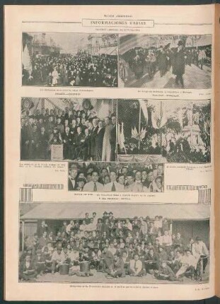 Informaciones varias [Fotografías]