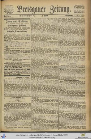 Nr. 229-255 (Oktober 1890)