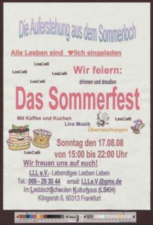 Auferstehung aus dem Sommerloch : Das Sommerfest