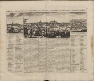 Carte Des Trois Ordres Qui Composent L'Etat De La Republique De Pologne : Sçavoir Le Roi, Le Senat Et La Noblesse