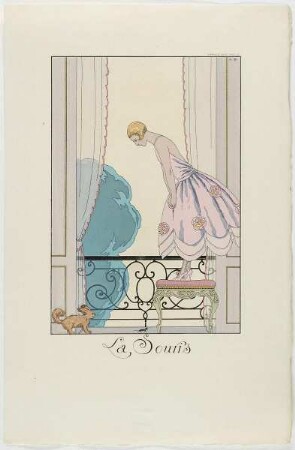 "La Souris", aus dem Mode-Almanach "Falbalas et Fanfreluches 1925"