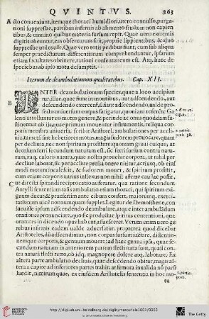 Cap. XII.: Iterum de deambulationum qualitatibus