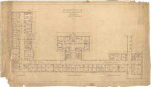 Billing, Hermann; Singen; Krankenhaus - Grundriss 1. OG
