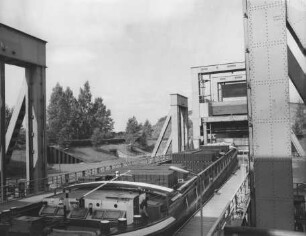 Schiffshebewerk Rothensee/Mittellandkanal vor Generalreparatur 1979-1981