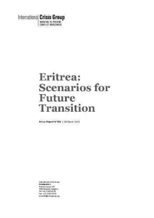Eritrea : scenarios for future transition