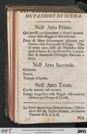 Mutazioni di scena