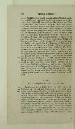 Des dreißigjaehrigen Krieges Vorzeit