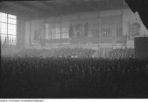 Leipzig, Landesfunktionärs-Konferenz der Freien Deutschen Jugend (FDJ), Porträt Horst Schröder, 4. Februar 1951
