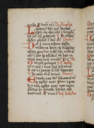 Engel, Apostel, Nicolaus