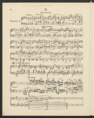 II. Intermezzo: Adagio
