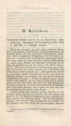 Kritiken