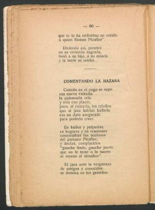 Comentando la hazaña