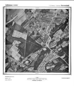 Sennestadt, Gauß-Krüger-Koordinaten: Rechtswert: 3470, Hochwert: 5756