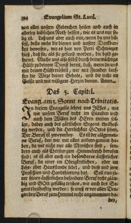 194-218, Evang. am 5. Sonnt nach Trinitatis
