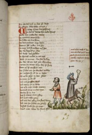 Hirten finden Romulus und Remus und verjagen die Wölfin.