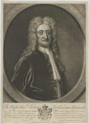 Bildnis des Robert Lord Viscount Molesworth