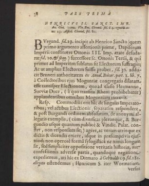 Henricus II. Sanct. Imp.