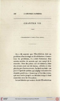 VII. L'Erechthéion d'après l'état actuel