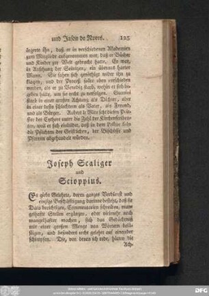 Joseph Scaliger und Scioppius.