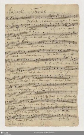 Tenor. [ohne Duetto]