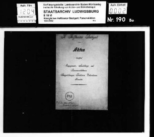 Alberti, Fritz von, Dr. (+ .02.1923); Spielleiter des Schauspiels; ausgesch.: 1920