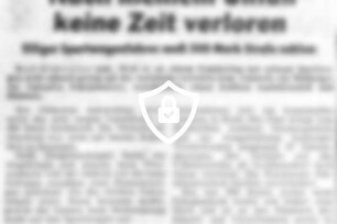 Nach kleinem Unfall keine Zeit verloren