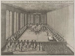 Eigentlicher Abriß der ReichstagsSolennitet, so den 3/13 Sept: diß 1640 Jahrs in Regenspurg bey eröffnung der proposition, angestelt und gehalten worden.