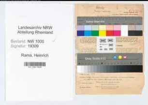 Entnazifizierung Heinrich Rams, geb. 04.10.1896 (Gastwirt)