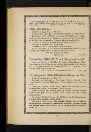 Mäßige Gefechtstätigkeit.
