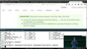 EuroSciPy 2017: Python (1/2)