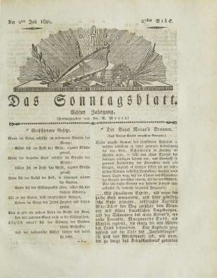 27, 1824: Stück