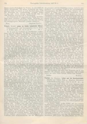209-210 [Rezension] Eckart, Rudolf, Luther im Urteile bedeutender Männer