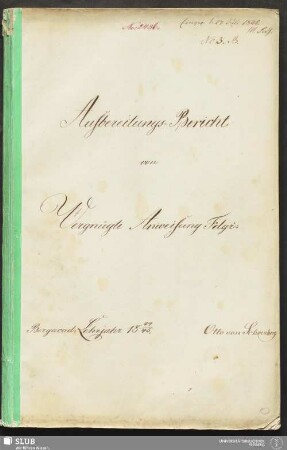 Aufbereitungs-Bericht von Vergnügte Anweisung Fdgr: - 18.7138 4.
