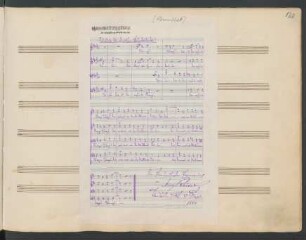 Deutsches Bundeslied. Auszüge; Coro maschile; D-Dur; op.49