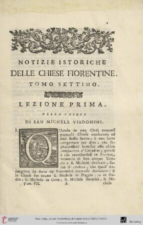 Lezione prima