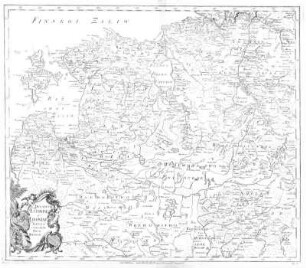 No. 3. Ducatuum Estoniae et Livoniae Tabula cum cursu Fluvii Dwinae