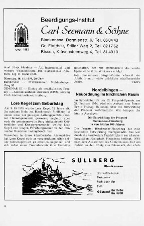 Nordelbingen - Neuordnung im kirchlichen Raum