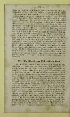 30. C. Die Schlacht der Dithmarschen 1500