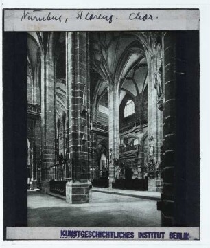 Nürnberg, St. Lorenz : Innenansicht, Chor nach NW
