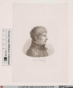Bildnis Ernst (Konrad Friedrich) Schulze
