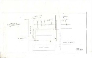 Gsaenger, Gustav; München; Hallenbad - Lageplan