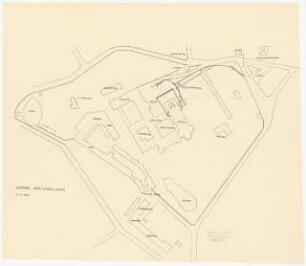 Kloster, Maria Laach Außenanlage: Lageplan 1:1000