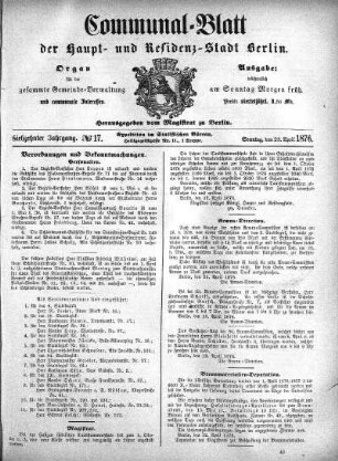 1876,17: No. 17, 23. April 1876