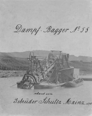 Dampf-Bagger Nr. 55/Rhein