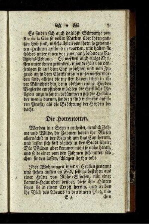 Die Hottentotten.