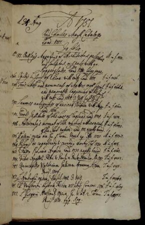 Aus Charles Marsh Catalogo Lond. 1751.