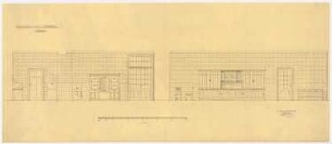 Wohnhaus Dr. Eduard Simon, Berlin: Wandansichten der Küche 1:25