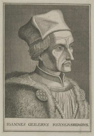 Bildnis des Johannes Geiler von Kaysersberg