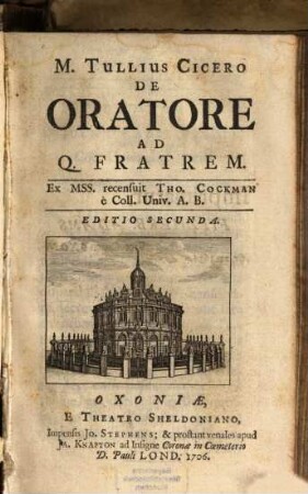 De Oratore ad Q. Fratrem