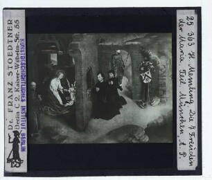Memling, Die sieben Freuden Mariens (München AP WAF 668) : Bildausschnitt